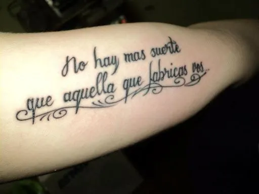 Frases cortas para tatuar en español - Imagui