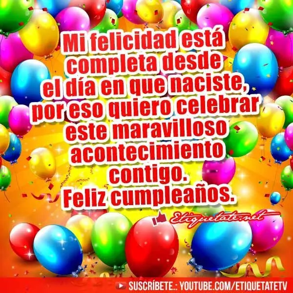 Frases para cumpleaños on Pinterest | Amigos, Frases and El Amor