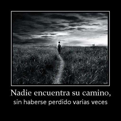 FRASES DEL DÍA: Nadie encuentra su camino, sin haberse perdido ... FRASES DEL DÍA: Nadie encuentra su camino, sin haberse perdido ...
