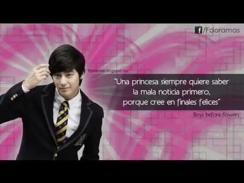 Frases de Doramas (Boys Before Flowers) - YouTube