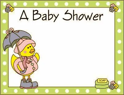 Baby Shower invitaciones