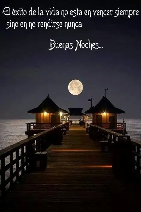 Frases hermosas # buenas noches | Nocturnas (night) | Pinterest