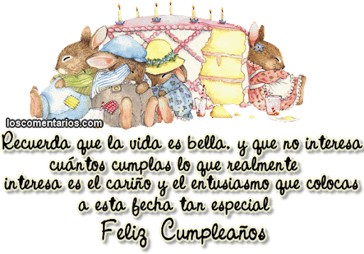 Tarjetas de cumpleaños animadas con textos largos para dedicar ... Tarjetas de cumpleaños animadas con textos largos para dedicar ...