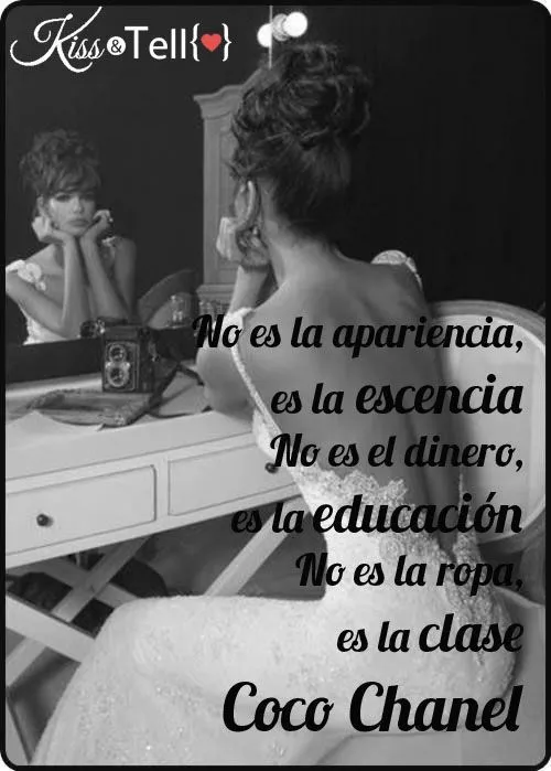 Frases sobre Moda y Diseño. on Pinterest | Frases, Coco Chanel and ...