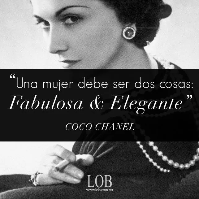 Frases sobre Moda & Mas on Pinterest | Glamour, Coco Chanel and Frases