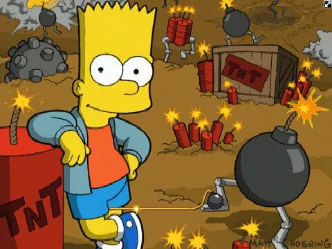 Imágenes con movimiento para celular de los Simpson - Imagui