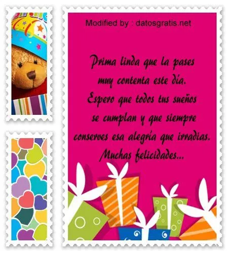 Nuevas Frases Y Tarjetas De Cumpleaños Para Mi Prima Nuevas Frases Y Tarjetas De Cumpleaños Para Mi Prima