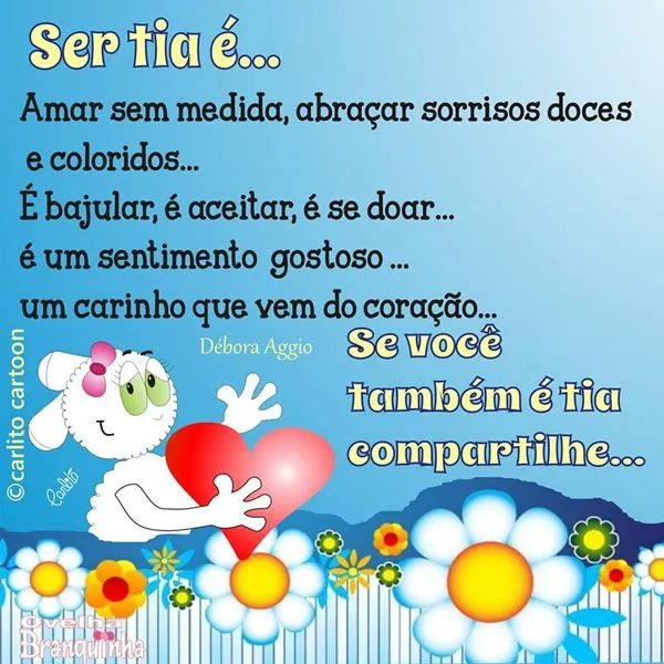 Tia - Imagens, Mensagens e Frases para Facebook - RecadosOnline Tia - Imagens, Mensagens e Frases para Facebook - RecadosOnline