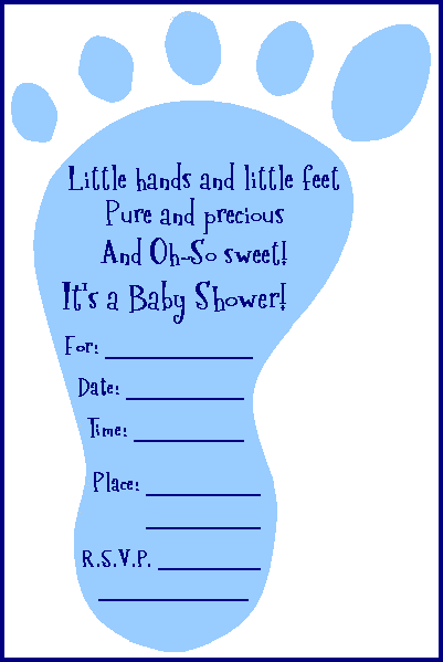 Baby Shower: Baby Shower invitaciones