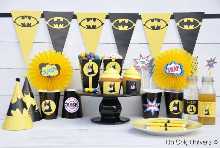 Free Batman printables for child party/ imprimibles gratis de ...
