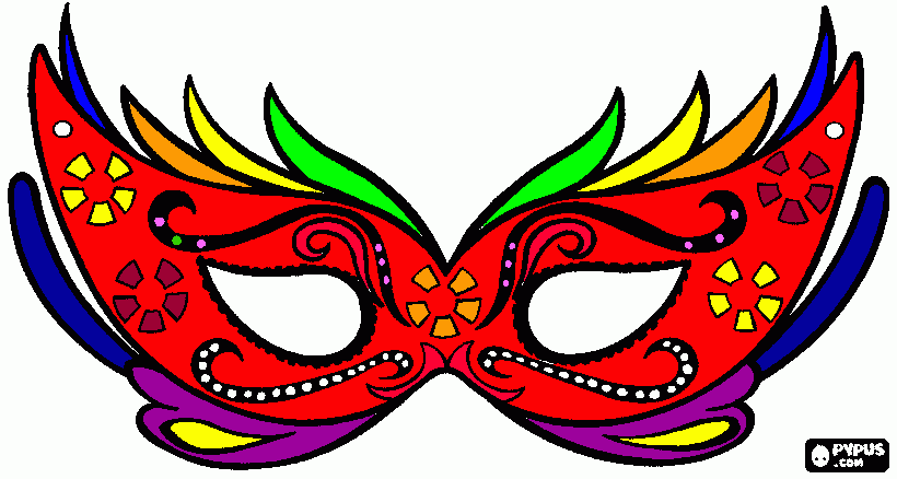 Mascaras de carnaval imprimir - Imagui