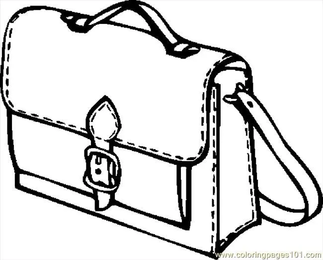 Free coloring pages of p is for purse