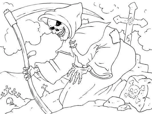 Free Halloween Coloring Pages on Pinterest | 16 Pins