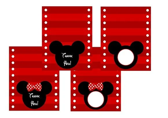 FREE Mickey & Minnie Mouse Birthday Party Printables from ...