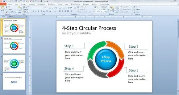 Free OODA Loop PowerPoint Presentation Template & Diagram ...