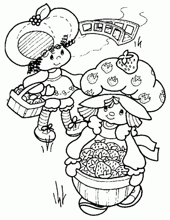 Dibujo de Rosita Fresita para colorear. Dibujos infantiles de ... Dibujo de Rosita Fresita para colorear. Dibujos infantiles de ...