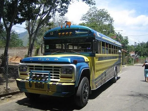 Friday Photo - Venezuela School Bus - Backpacker Ben
