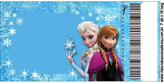 Frozen: Tarjetas o Invitaciones para Imprimir Gratis. | Ideas y ...