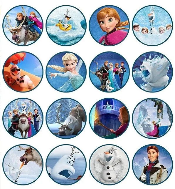 Frozen: Toppers para Imprimir Gratis. | Ideas y material gratis ...