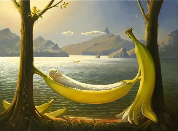 Con las frutas se puede hacer arte: El protagonista es el plátano ...