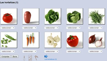 Nombres de las verduras - Imagui