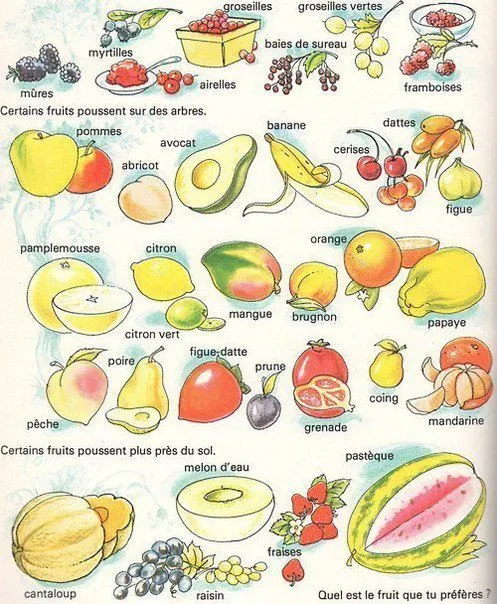 Las frutas y sus nombres - Imagui