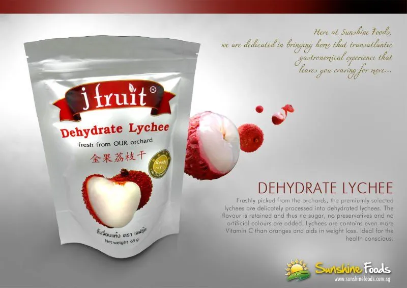 J de frutas vegetales deshidratados lichi-Otros Alimentos y ...