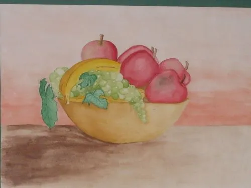 Un dibujo de unas frutera - Imagui