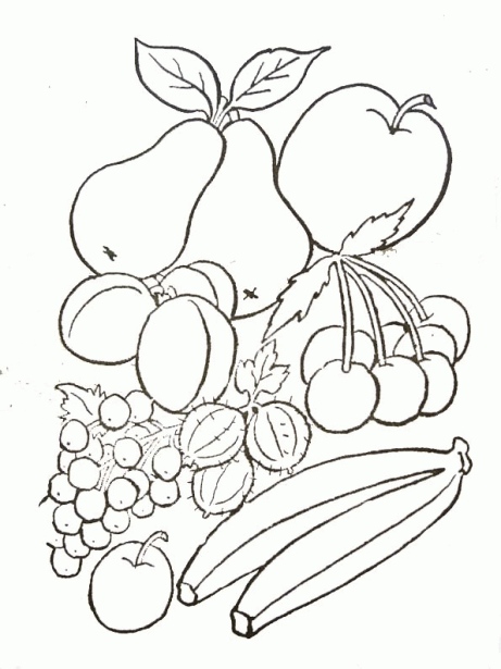 Escuela Secundaria Diurna # 82: dibujos de frutas