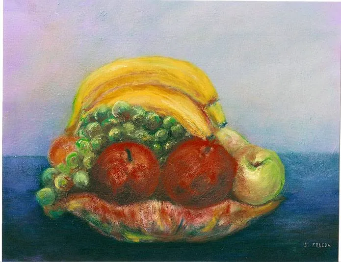 Un dibujo de unas frutera - Imagui
