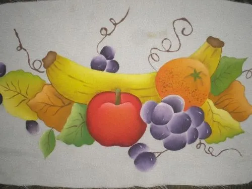 Dibujos de mesa con frutero - Imagui