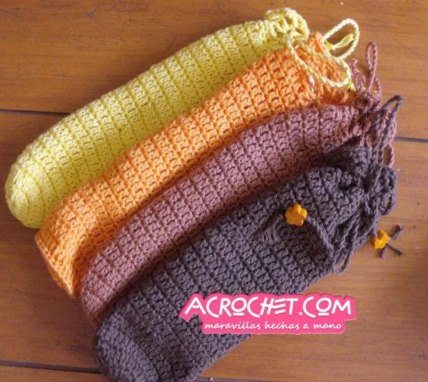 Haciendo una funda para guardar los lentes | Blog a Crochet - ACrochet