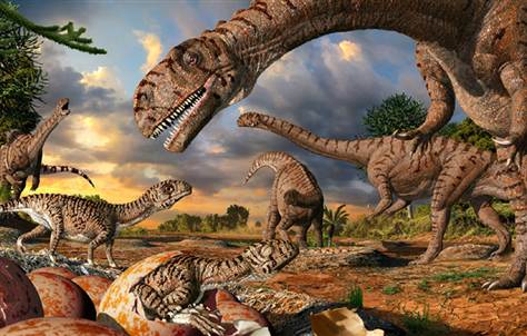 Fundacion Dinosaurios Cyl: El ser animales ovíparos también acabó ...