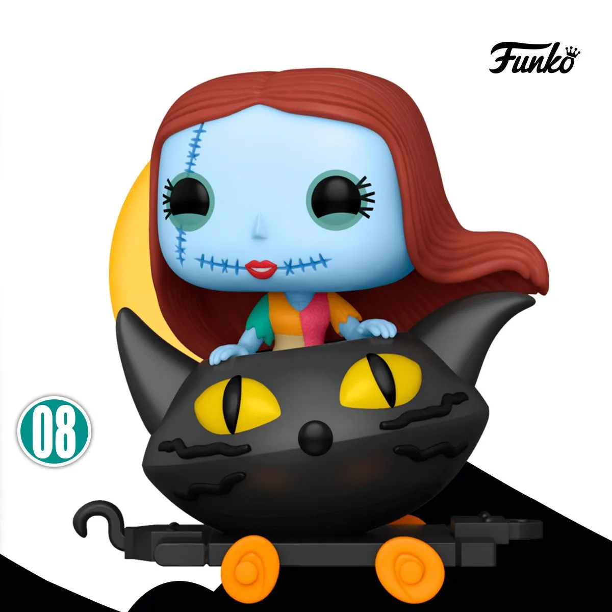 Funko Pop! El Extraño Mundo de Jack Sally in Cat Cart #08 | Funko Pop |  Cracken Shop