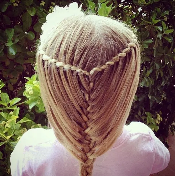 Furor en Instagram por originales peinados con trenzas para niñas ...