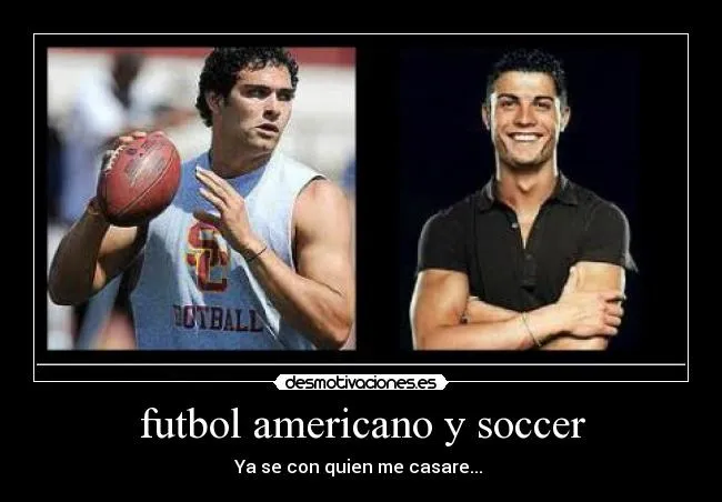 futbol americano y soccer | Desmotivaciones futbol americano y soccer | Desmotivaciones