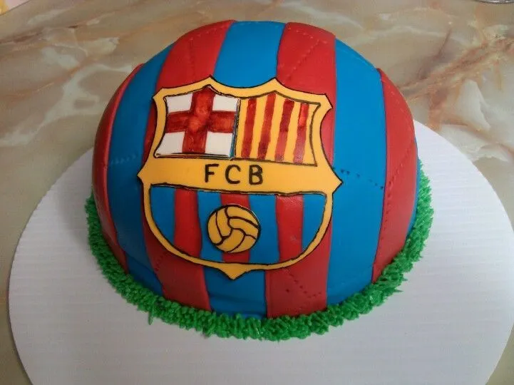 Futbol Club Barcelona cake | Tortas decoradas | Pinterest | Futbol ...