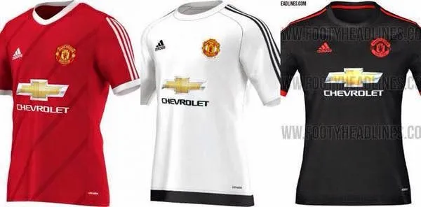 Futbol de Locura: Los nuevos uniformes del Manchester United para ...