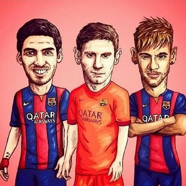 FUTBOLEROS Anónimos : Neymar, Messi y Suárez ... vaya tres. ( Por ...
