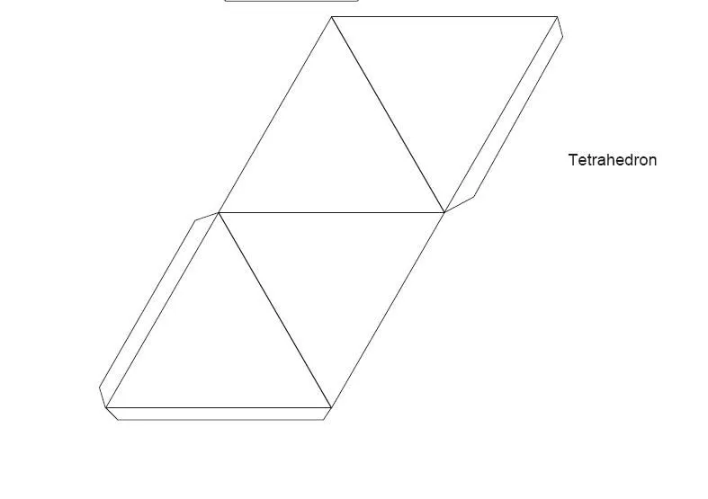 Para qué futuro educamos?: Tetraedro para armar