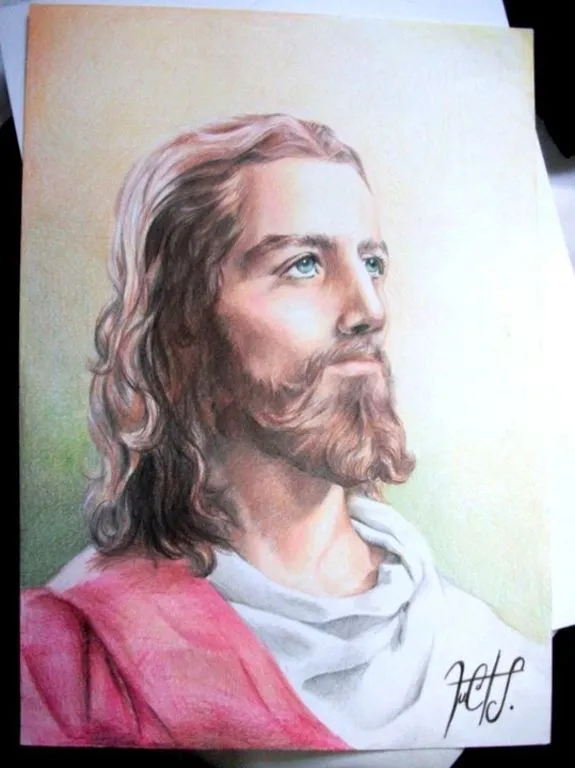 Dibujos a lápiz de Jesús - Dibujos a lapiz