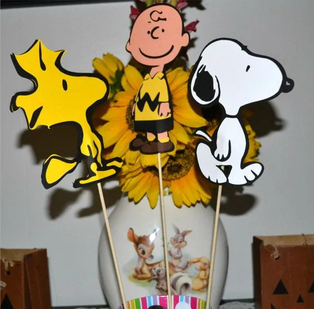 GALATEA EVENTOS: Snoopy y Charlie Brown te desean ¡Feliz cumpleaños!!