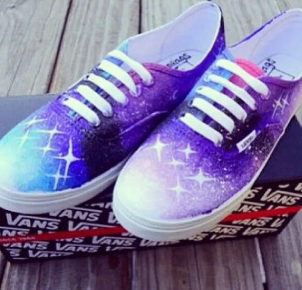 Galaxy vanz | shoes | Pinterest