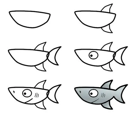 Galeria de dibujos de tiburones de tiburonpedia » TIBURONPEDIA