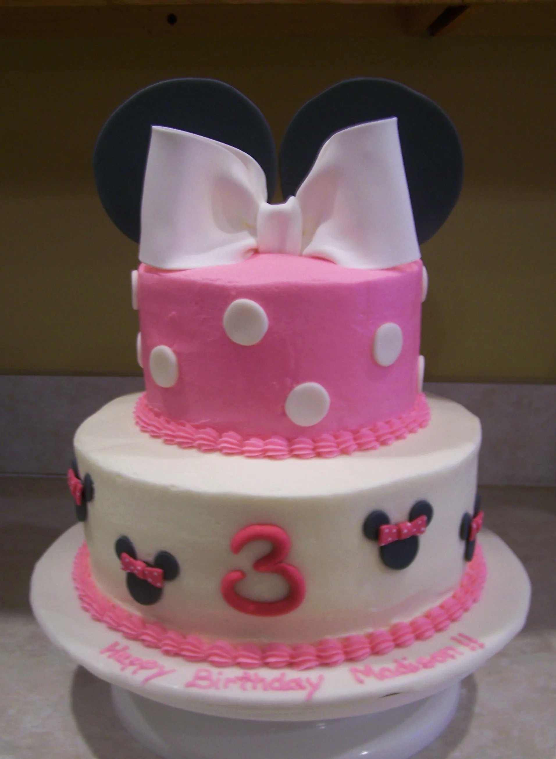 Galería de pasteles de Minnie Mouse. | Ideas y material gratis ...
