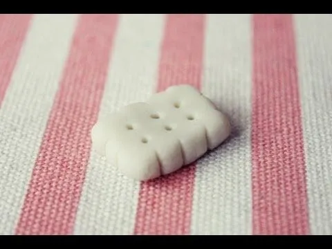 Galleta en miniatura (Porcelana fría) - Miniature cookie - YouTube