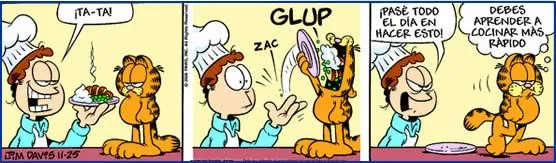 Garfield – Tiras Comicas | Tu Space