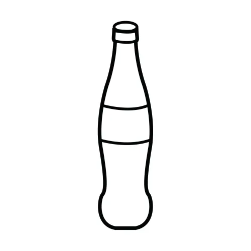 Dibujos de Coca Cola para colorear