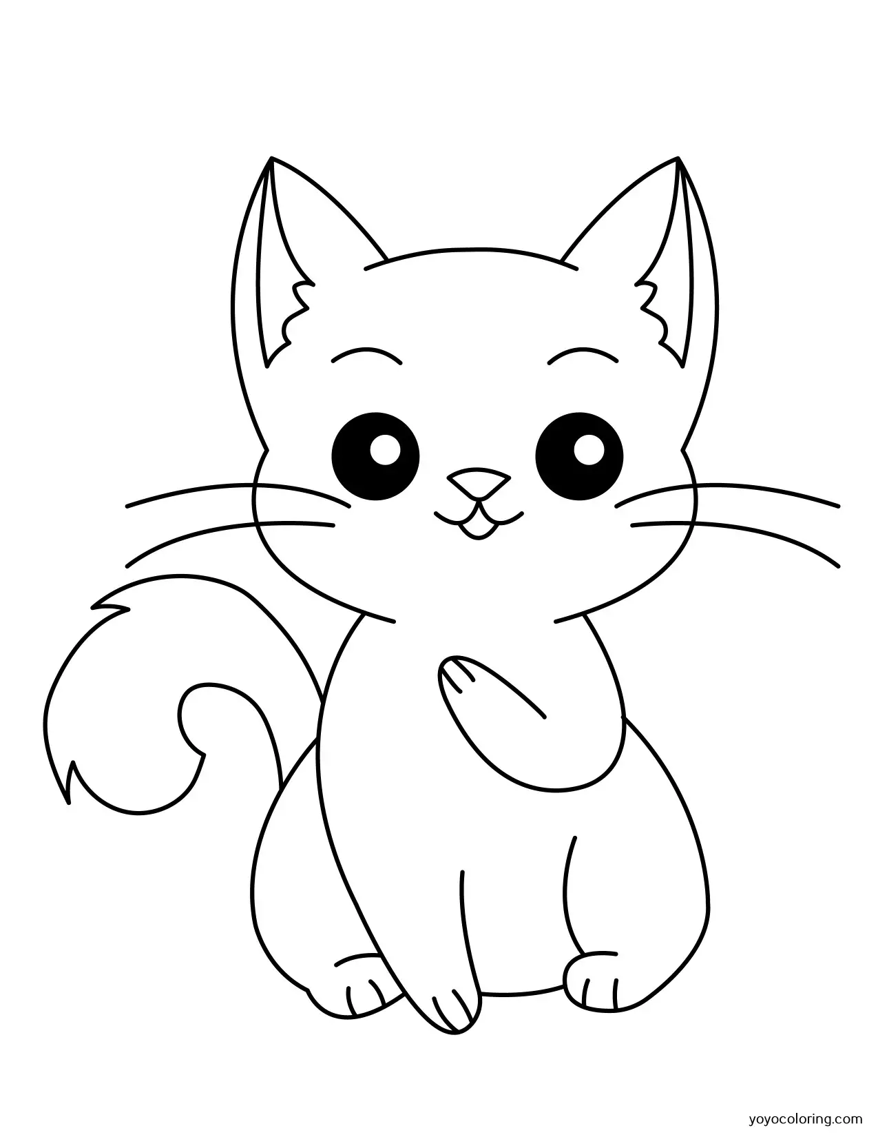 Gatitos para colorear ᗎ Plantilla de pintura imprimible Gatitos para colorear ᗎ Plantilla de pintura imprimible