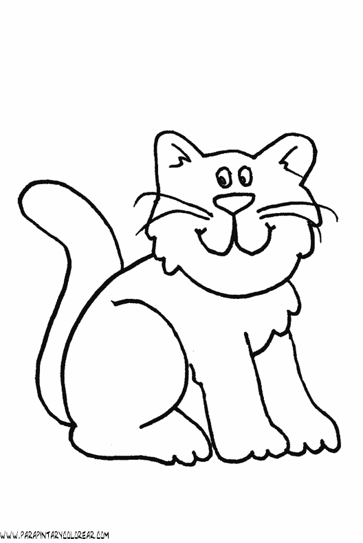 Gato facil de dibujar - Imagui